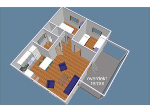 CHALET 5 persone - Loggia