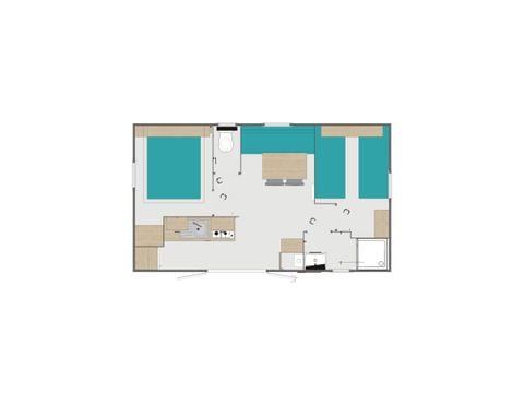 CASA MOBILE 4 persone - CALLUNE (in arrivo domenica)