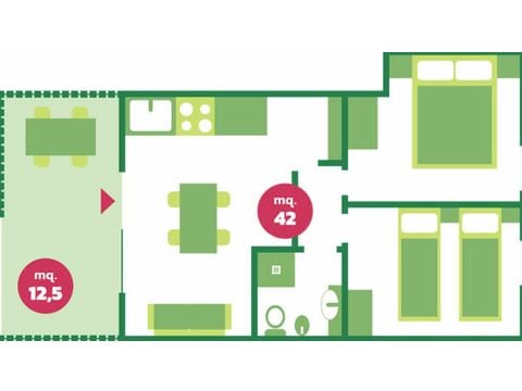 House 4 persons - ECO ORCHIDEA