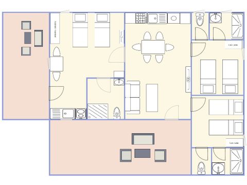 CHALET 8 people - 3 bedrooms