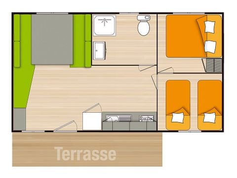 Mobile home 4 persons - ECO