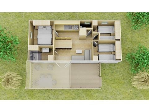 Mobile home 6 persons - Comfort PLUS
