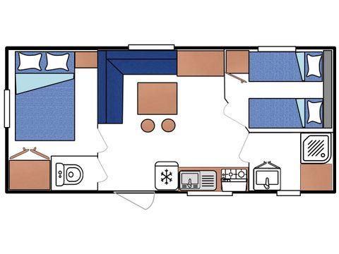 MOBILHOME 5 personas - Mobilhome 5 personas