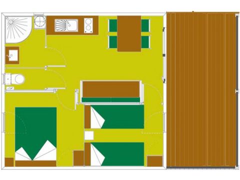 CHALET 4 personnes - MALBEC CHALET 4 personnes - MALBEC