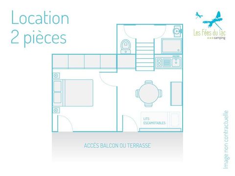 GÎTE 4 personnes - Gîte Confort  (1 chambre)