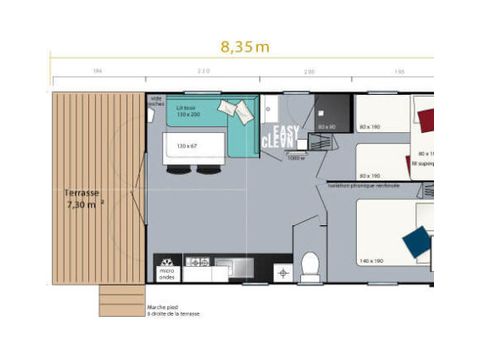 Casa mobile 5 persone - Baia della Loggia