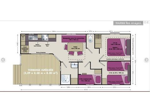 MOBILHOME 6 personnes - Midi Pyrénées