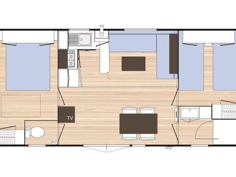 BUNGALOW 5 personnes - EVASION