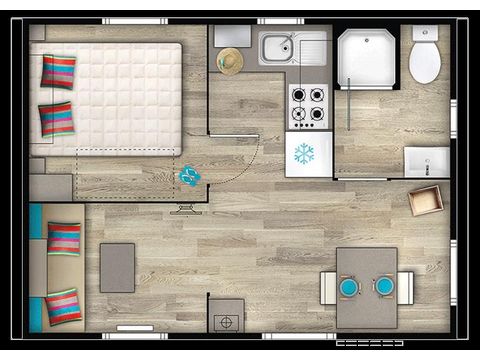 MOBILHOME 2 personas - Ibiza Solo
