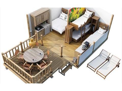 CANVAS BUNGALOW 5 people - Jungle