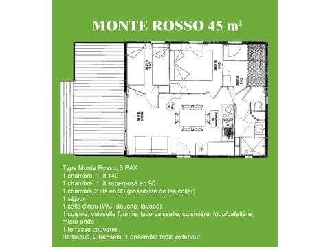 CHALET 7 personnes - Monte Rosso Luxe (Arrivée Samedi)