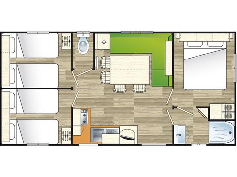 MOBILE HOME 6 people - FAMILY