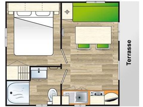 Mobile home 2 persons - Classic 2