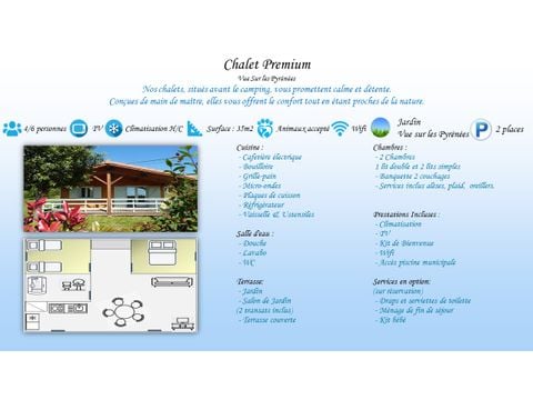 CHALET 6 personnes - Confort