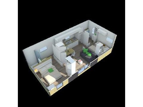 Mobile home 4 persons - TAOS