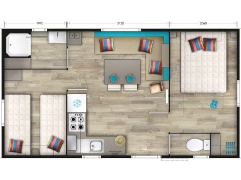 CASA MOBILE 4 persone - MOANA