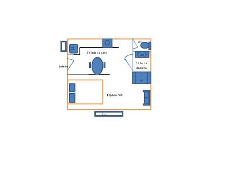 Country house 2 persons - B9