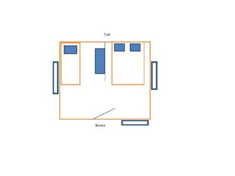 Chalet 4 persons - Without sanitary facilities