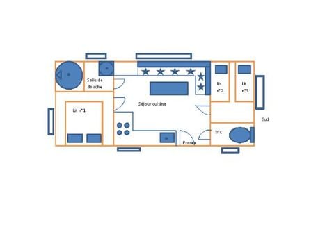 BUNGALOW 4 personnes - SUPER VENUS