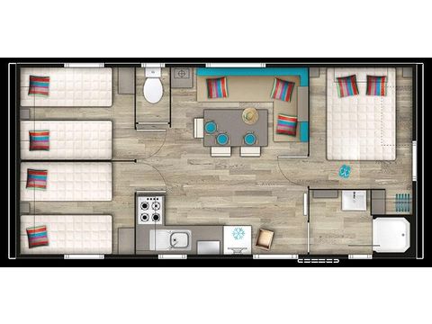 CASA MOBILE 8 persone - TUTTO IL COMFORT