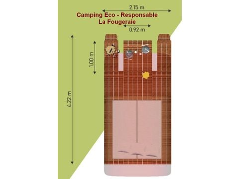 SISTEMAZION ATIPICHE 2 persone - Stagno Cocoon