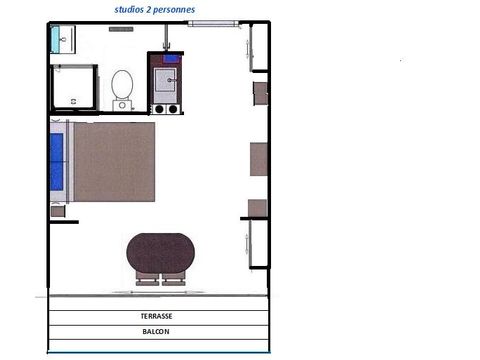 STUDIO 2 persone - Studio 2 pers