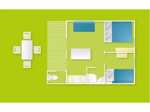 Chalet 6 personen - COMFORT