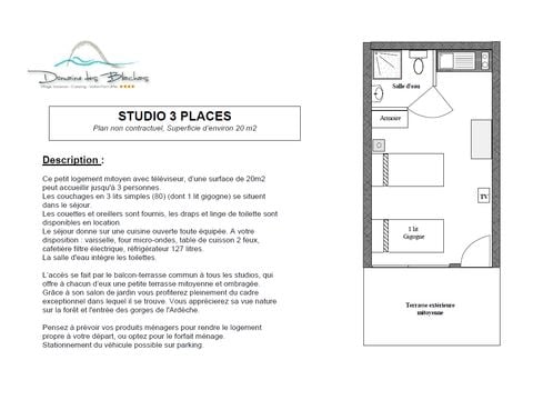 STUDIO 3 people - TV BALCONY