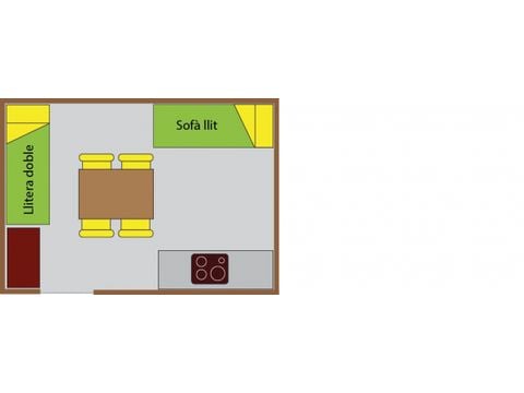 ALOJAMIENTO INUSUAL 2 personas - Cabaña de madera Pedraforca