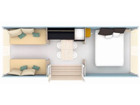 Glamping tent 4 persons - COCO SWEET INSOLITE - Garden district