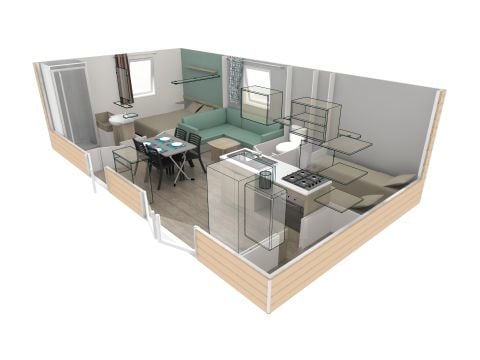 MOBILE HOME 6 people - EVO 4/6 pers