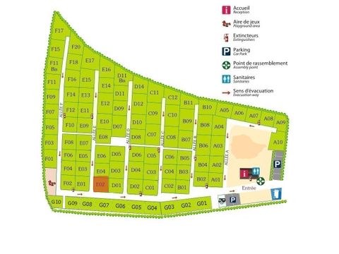 Mobilhome 4 personnes - Lodge 872 - E02 - Année 2026 Semi couvert 1/4 pers