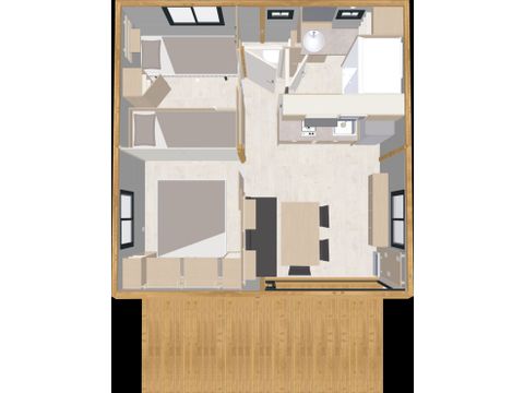 CHALET 5 persone - Ciris