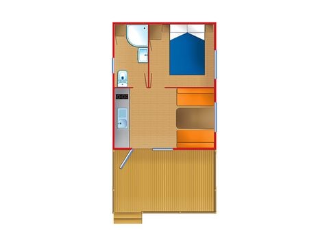 Mobile home 2 persons - VENUS