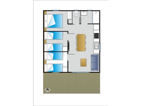 CASA MOBILE 6 persone - Più 3