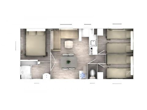 CASA MOBILE 6 persone - Bozzolo