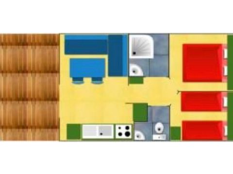 MOBILHOME 4 personas - O'HARA O'PHEA