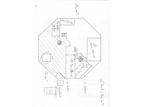 Accommodation 4 persons - Tree house 24m² 1 bedroom - with sanitary facilities