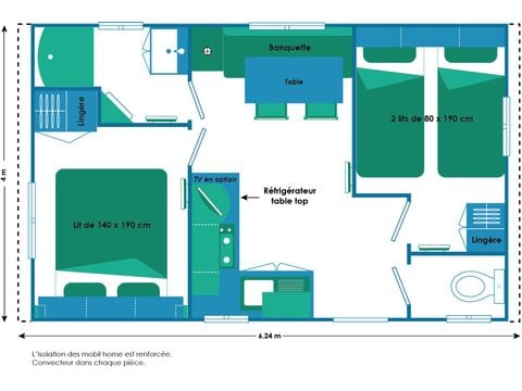 Mobilheim 4 Personen - SUPER VENUS