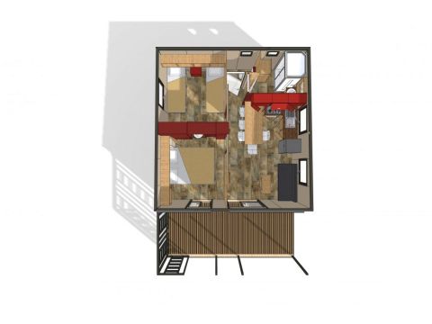 CHALET 5 personas - NEPITA - 2 habitaciones