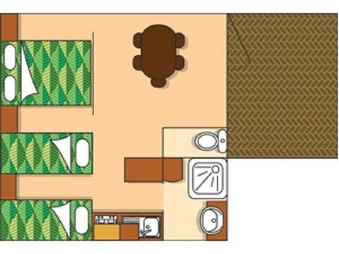 CHALET 5 personnes - Atlantis 5 P