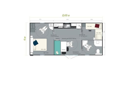CASA MOBILE 4 persone - Silva (PMR)