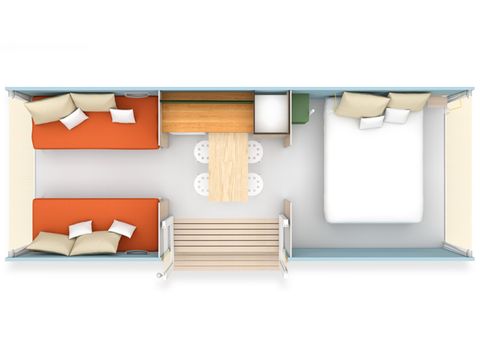 Glamping tent 4 persons - Coco Sweet