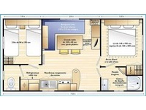 Mobile home 6 persons - Mobile home 29 m2