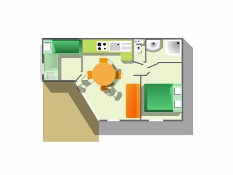 Chalet 7 personen - Fabre