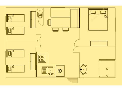 BUNGALOW 6 personnes - SUPER TITANIA