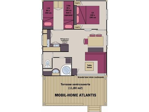 CASA MOBILE 5 persone - Atlantide