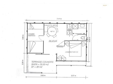 Chalet 6 persons - CAMPITEL 93