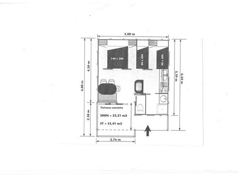 Chalet 5 persons - CLUB 89
