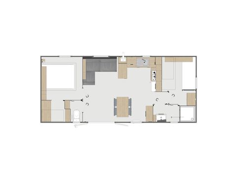 MOBILHOME 6 personnes - CONFORT